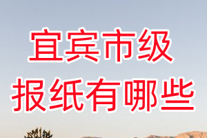 宜賓市級報紙有哪些